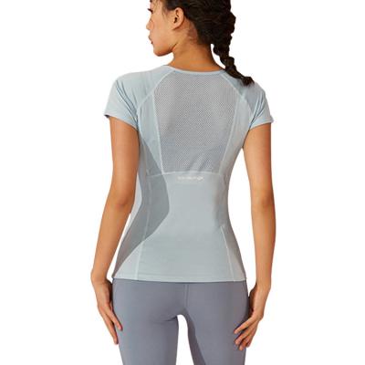 China Breathable lysho 2020 high quality leisure quick dry sports short sleeves shape yoga fitness shorts soft sleeves for sale