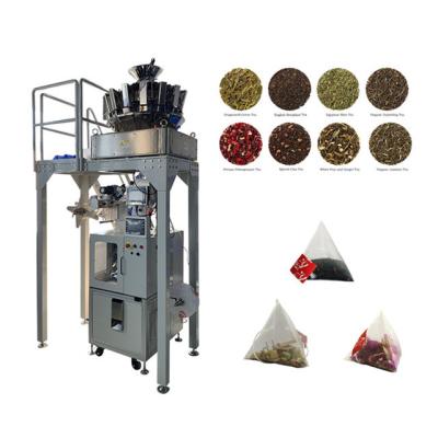 China High speed automatic food pyramid tea bag packaging machine triangle tea bag packing machine for tea for sale