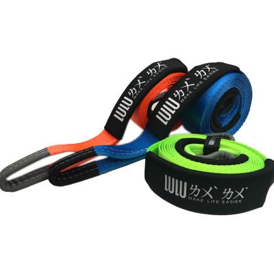 China Off Road Snatch Strap Car Towing Strap Winch Tow Strap 4X4 30*30*10CM for sale