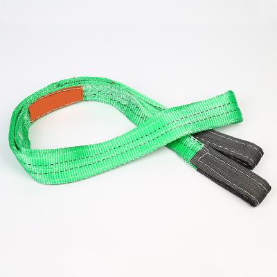 China Goods/car lifting tow strap factory direct wood wool technology stitching lifting wedging belt for sale