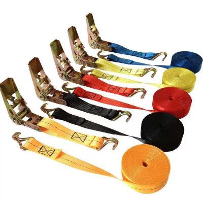 China Factory Supply Colorful Short Handle Aluminum Ratchet Lashing Down Belt Link Ratchet for sale