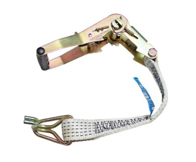 China High Quality Polyester Ratchet Tie Down Strap Webbing Sling for sale