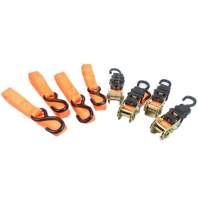 China 100% ratchet lashing, cargo ratcheting wick, polyester polyester tie down strap for sale