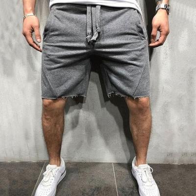 China High Quality Anti-wrinkle Drawstring Mens Gym Running Shorts , Summer Abbreviations Mens for sale