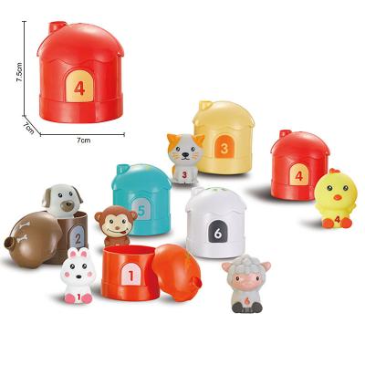 China DIY TOY Rubber Hand Finger Puppet Toy Soft Glue Cute Animal Rooms Assorted Educational Toys for Children Play. for sale