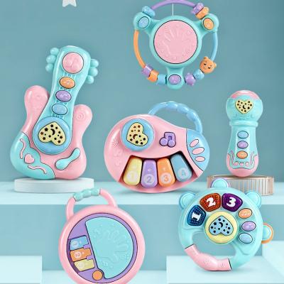 China Plastic educational musical drum toy for toddlers for sale