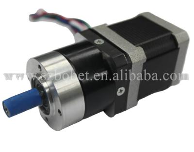 China NEMA 16 39mm 4 or 6 Wire Planetary Gearbox Geared Stepper Motor Reducer Motor Stepping BM2806A for sale