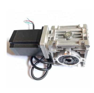 China drip proof CE and Rohs certified stepper motor worm gear / stepping motor nema23 1.2N.m with gearbox ratio from 1:5 to 1:80 for sale