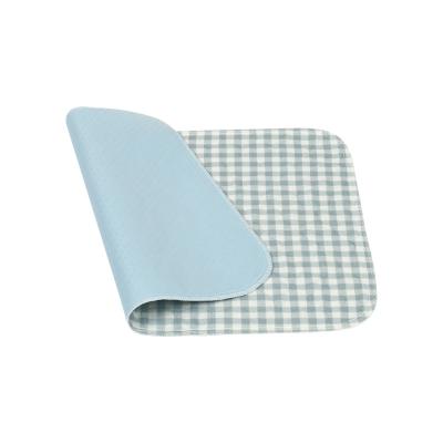 China Home care for incontinence baby china plush fabric 60x60 bulk reusable 2021 underpads waterproof care urinary pad washable baby change pad mat for sale