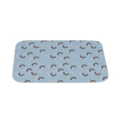 China For Soft Mat Waterproof Baby Changing Underpads Crib Diaper Baby Portable Reusable Urine Pad Protector for sale