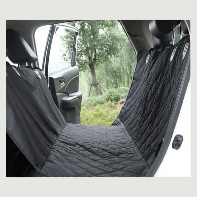 China Viable New Design Waterproof Dog Cars SUV Trucks Cushion Mat Pad Pet Car Backseat Cover with Mesh Window for sale