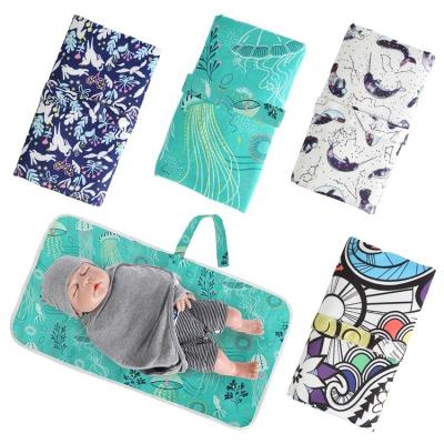 China For Hot Selling Amazon Baby Pad Travel Pad Waterproof Foldable Portable Baby Diaper Changing Mat for sale