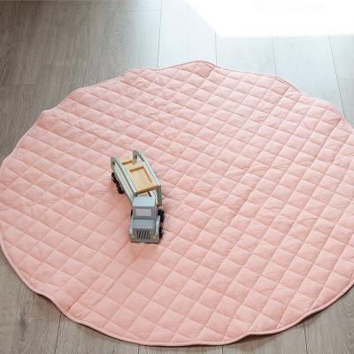 China Baby Winter Item Soft Blanket Outing Universal Toy New Cotton Cloth Around Soft Play Mat For Baby Kid for sale