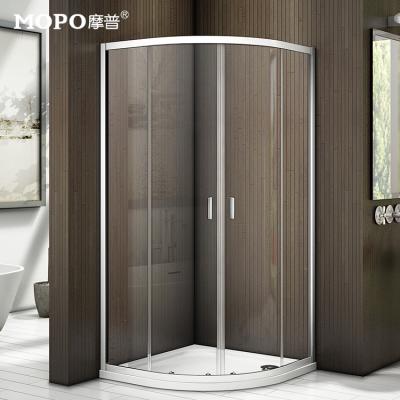 China Modern Bathroom Sliding Glass Single Compartment Shower Room And Full Shower for sale