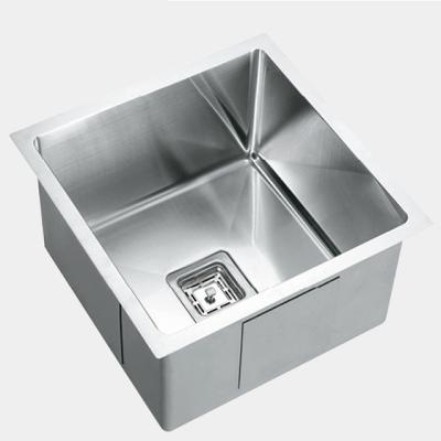 China Without Customized Handmade Faucet Above Counter Stainless Steel Kitchen Sink Rack Under Counter Kitchen Sink for sale