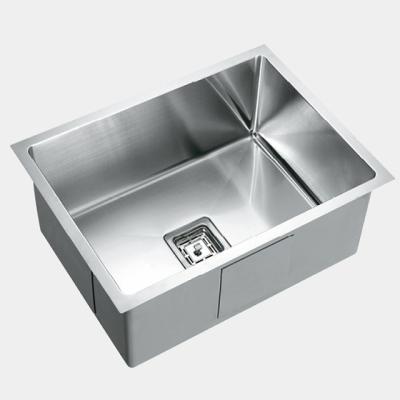 China Without Faucet Israel Kitchen Stainless Steel Sink Handmade Kitchen Stainless Steel Sink Work Table Guangzhou for sale