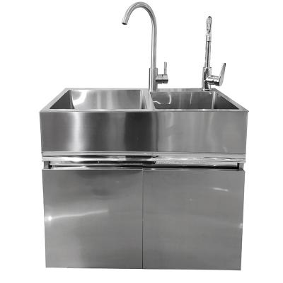 China Without Double Faucet Kitchen Sinks Stainless Steel Bowl Square Kitchen Sink Hand Basin High Quality Sinks for sale