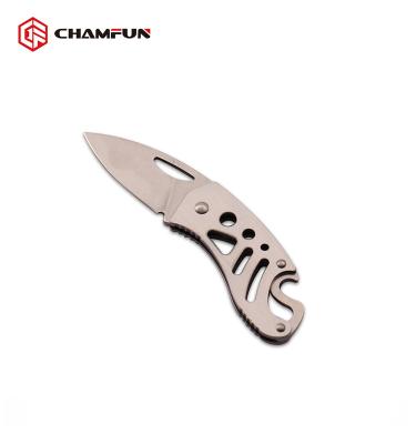 China Screw Release 8Cr14MoV Stainless Steel Mini Folding Pocket Knife For Gifts for sale