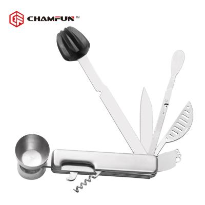 China Multi Viable Functions In A Full Cocktail Bar Tool Kit, Bartender Tools for sale