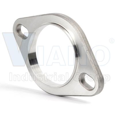 China Automobiles CNC Machining Exhaust Pipe Clamp For V Band Clamp for sale