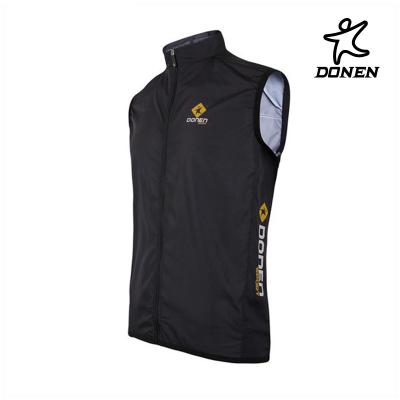 China Donen Antibacterial New Design Windproof Cycling Vest for sale