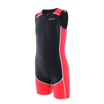 China Breathable Custom Logo Triathlon Suit Triathlon Half Sleeveless Wear Zipper Triathlon Cycling Suits for sale