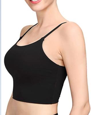 China New DONEN Breathable Fitness and Comfortable Wholesale Women Active Yoga Wear Sports Bra Gym Yoga Bra Workout Crop Top for sale