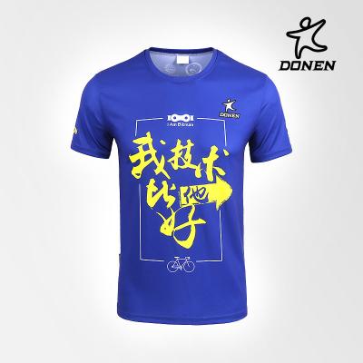 China Breathable Donen Sublimated Short Sleeve Tank Top Recycling T-Shirts for sale