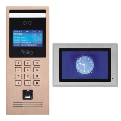 China Intercom Smart 3000 Multi Metal Control Ring Video Door Phone Access Apartment IP Building Waterproof Digital Intercom for sale