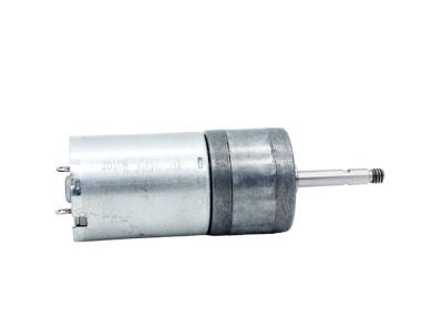 China Kleiner 12V 24V DC-Stirnrad-Motor drehmomentstark mit Getriebe-Mikro 25mm zu verkaufen