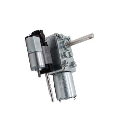 China Drehmomentstarkes DC 24V Mini Worm Gear Motor-12V für Kaffee-Maschine zu verkaufen