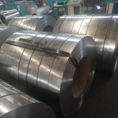 China Slitted Galvanized Steel Flange Plate GI Strip Coil For Studs Tracks C Truss for sale