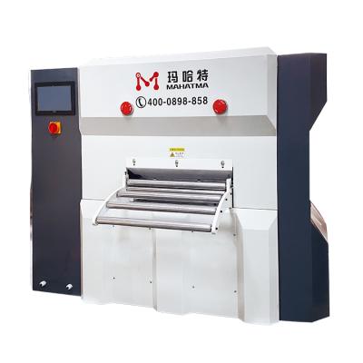 China Automatic building material magazines flatten machine MHT20-400 leveling machine for thin sheets 0.3-1.2mm for sale