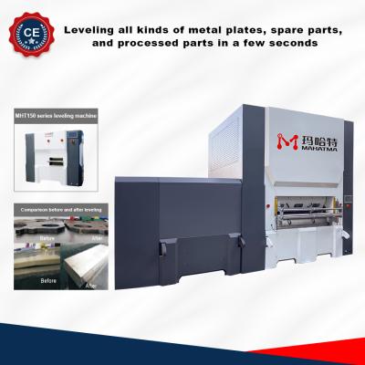 China Hotels MAHATMA Brand CNC High Precision Automatic Leveling Machine for Thick Plates for sale