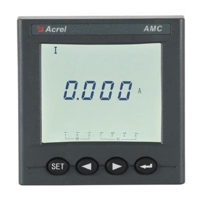 China Acrel 0.5 Class Single Phase Ammeter Current Meter LCD Displays Show Smart Digital Multimeter for Current Monitoring and Controlling 75*75mm for sale