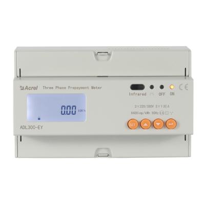 China Acrel Digital Three Phase Prepaid Electricity Energy Meter With RS485 Modbus-RTU Support Remote Recharge ADL300-EYRF ADL300-EYRF for sale