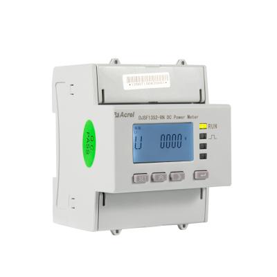 China 2021 New DC Volt Ampere Watt Energy Rail Din Electric Meter DC Electric Smart Meters For Solar PV Monitor DJSF1352-RN for sale