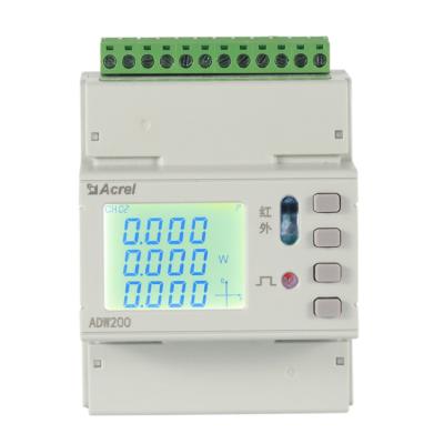 China ADW210-D16-4S 3 Phase Energy Meter Measuring Instrument 230v Digital KWH Electrical Meter ADW210-D16-4S for sale