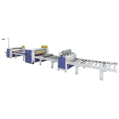 China Building Material Shops PUR Machine Production Automatic Laminating Line for sale