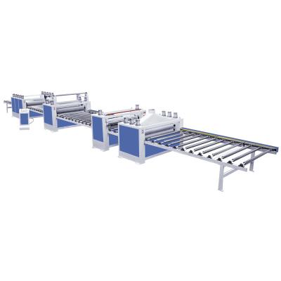 China Building Material Shops PUR PVC Acrylic High Gloss Glue Sheet Laminating Machine/Acrylic Compact Laminating Line/Machine Glue Sheet for sale