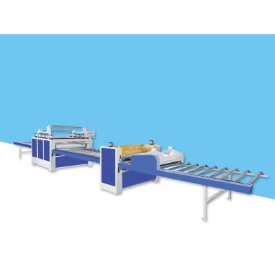 China Building Material Shops PVC Laminating Machine Hot Melt Heating Machine Veneer Veneer Production Line for sale