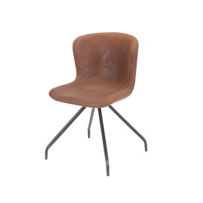 China Microfiber Velvet +metal Leg Good Quality Modern Product Material Dining Chairs for sale