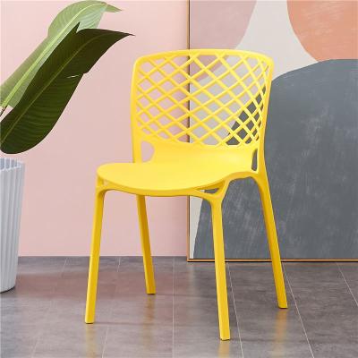 China Factory Free Sample Home Furniture Wholesale Multicolor Customize Modern Plastic Chairs For Dining Room for sale