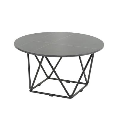 China Hot sale glass top+metal legs coffee table designer modern chandelier living room furniture coffee tables 2021 USA products for sale