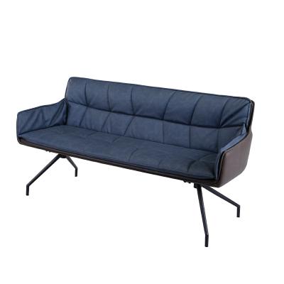 China Modern Design Household PU Three Seat Bench Chair Multifunctional Leather Material Living Room Modern Sofa Bed for sale