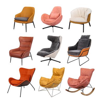 China Modern design multifunctional living room bench chair fabric leisure sofa chair for sale