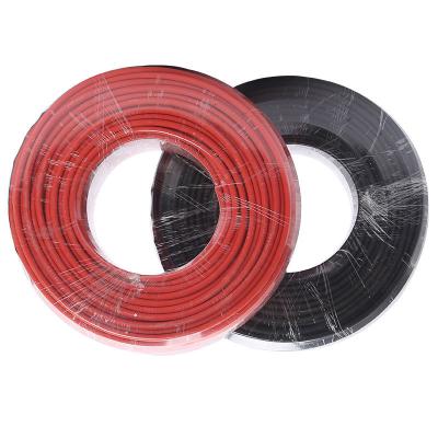 China Industrial PV Cable 4mm2 Red Black 1000V 1500V Tinned Copper Wire Solar PV Cable For Solar Power Station Good Quality From China for sale