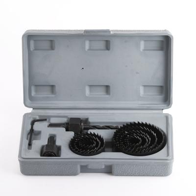 China Hot Sale 11pcs Woodworking Hole Saw Drill Bits Wood Drilling Set For Wood Board Gypsum Board PVC Pipe for sale