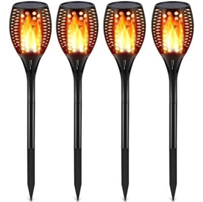 China Waterproof IP65 Garden Light Control Dancing Flames Solar Fire LED Garden Torch Outdoor Solar Lawn Light Garden Lamp for sale