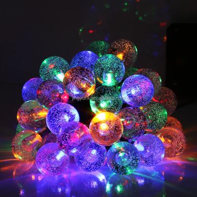 China Waterproof Led Christmas Tree Light Custom Garden Stake Decorative Holiday Lights Waterproof Solar Bulbs String Lamp Holiday Lighting for sale